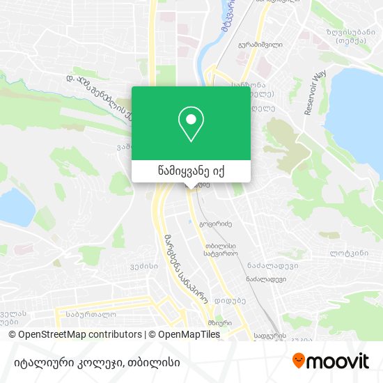 იტალიური კოლეჯი რუკა