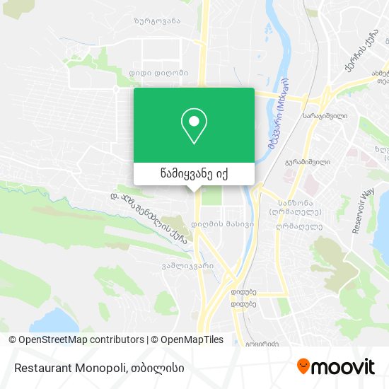 Restaurant Monopoli რუკა