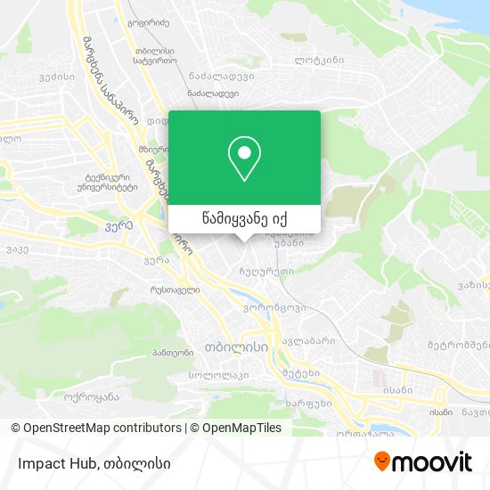 Impact Hub რუკა