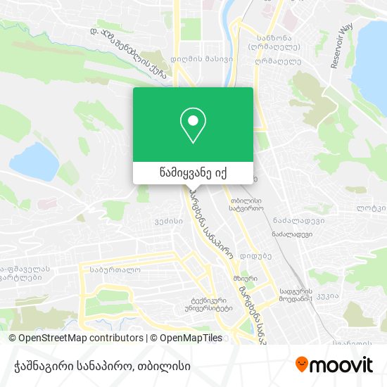 ჭაშნაგირი სანაპირო რუკა