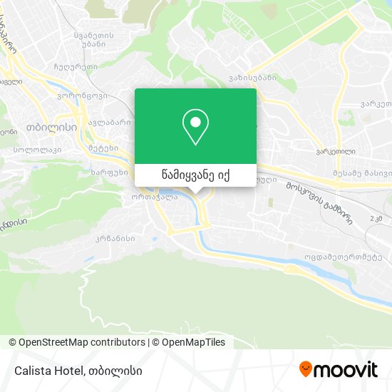 Calista Hotel რუკა