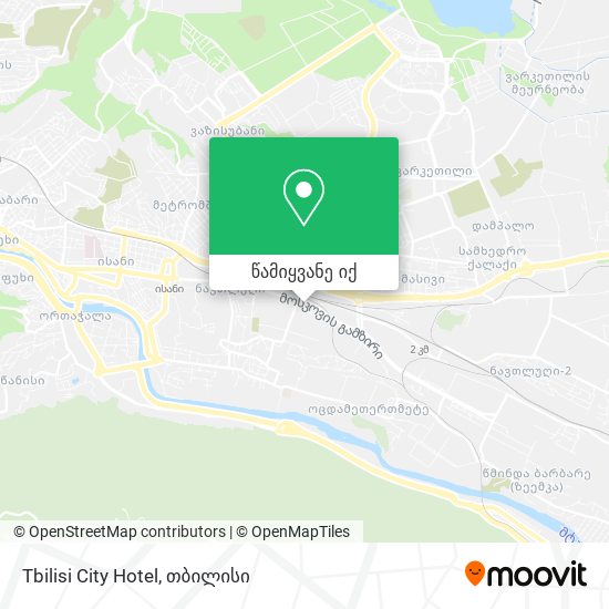 Tbilisi City Hotel რუკა