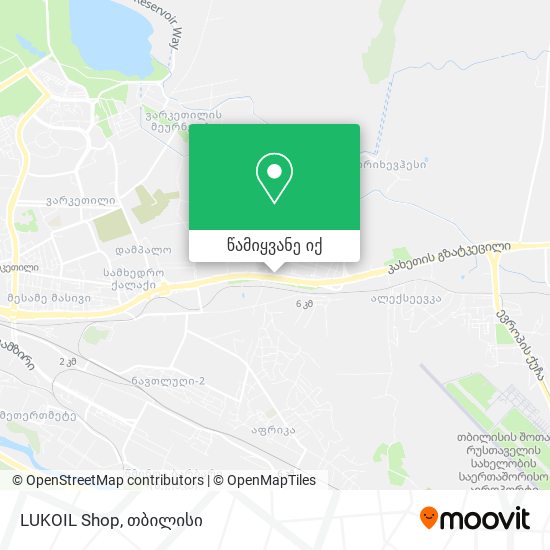 LUKOIL Shop რუკა