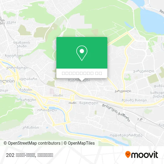 202 ბაგა-ბაღი რუკა