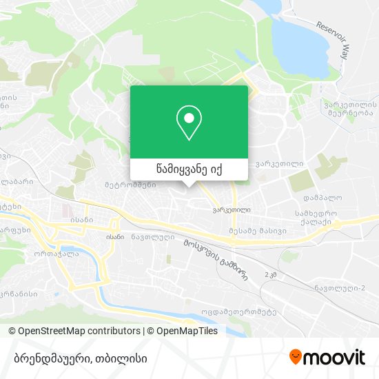 ბრენდმაუერი რუკა