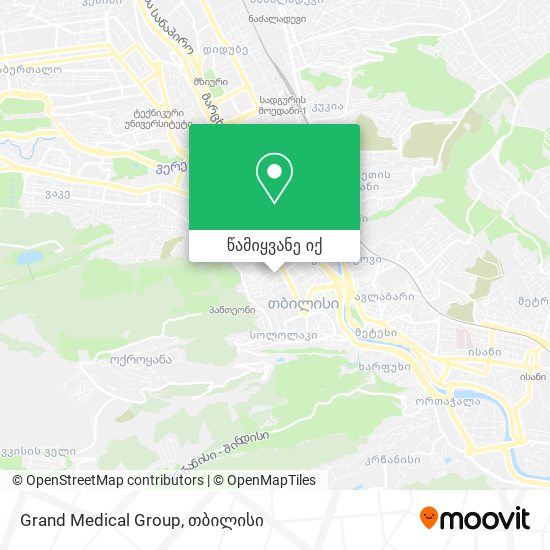 Grand Medical Group რუკა