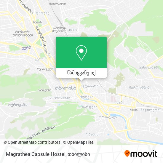 Magrathea Capsule Hostel რუკა