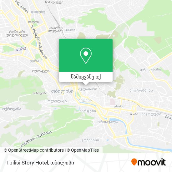 Tbilisi Story Hotel რუკა