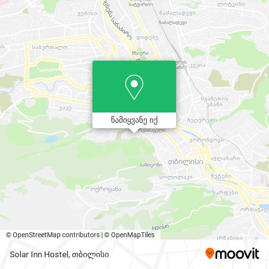Solar Inn Hostel რუკა