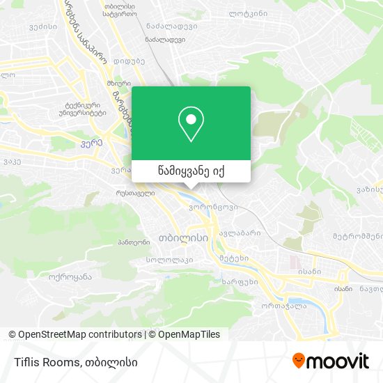 Tiflis Rooms რუკა