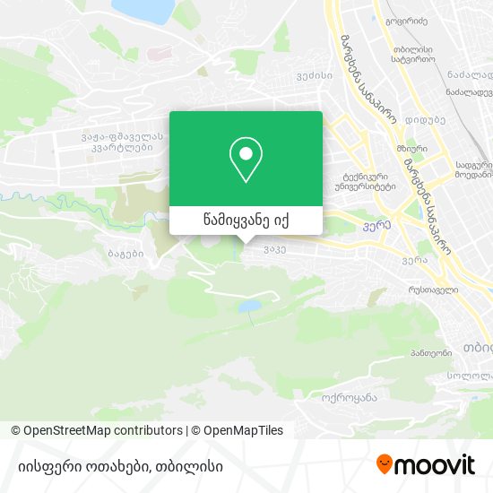 იისფერი ოთახები რუკა