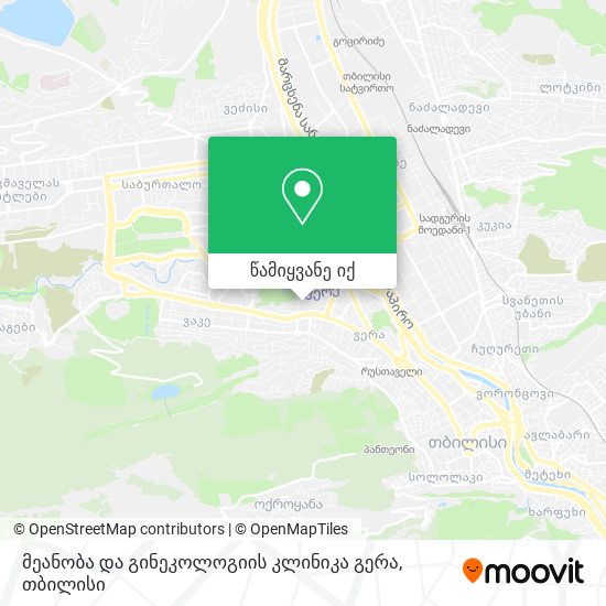 მეანობა და გინეკოლოგიის კლინიკა გერა რუკა