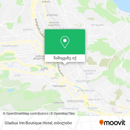 Gladius Inn Boutique Hotel რუკა