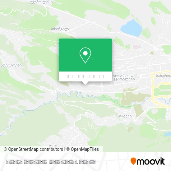 სოხუმის სახელმწიფო უნივერსიტეტი რუკა