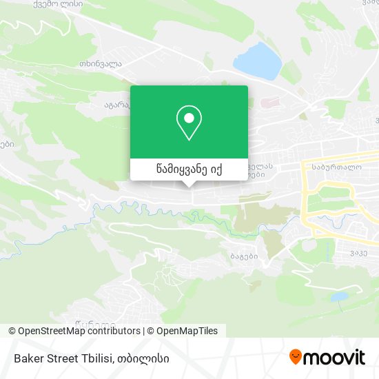 Baker Street Tbilisi რუკა