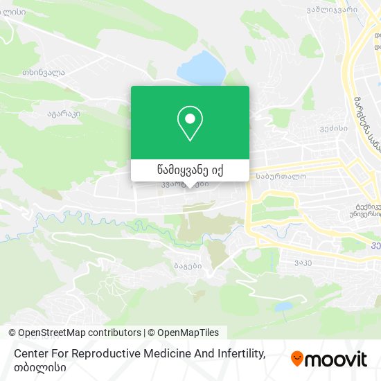 Center For Reproductive Medicine And Infertility რუკა