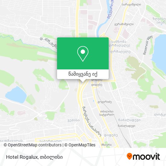 Hotel Rogalux რუკა