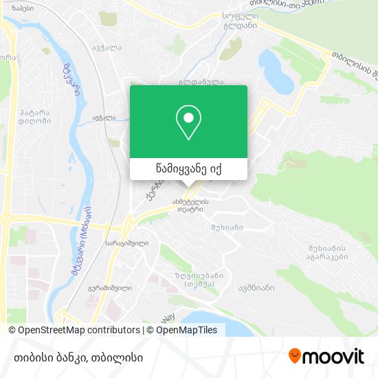 თიბისი ბანკი რუკა