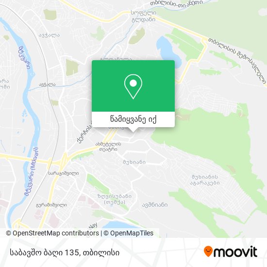საბავშო ბაღი 135 რუკა