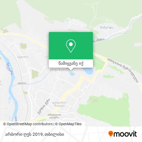 არბორი ღეს 2019 რუკა