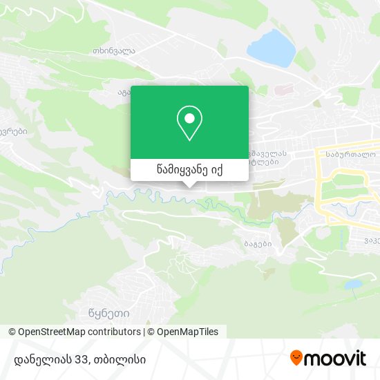 დანელიას 33 რუკა