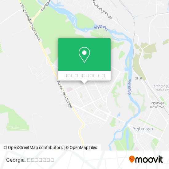 Georgia რუკა