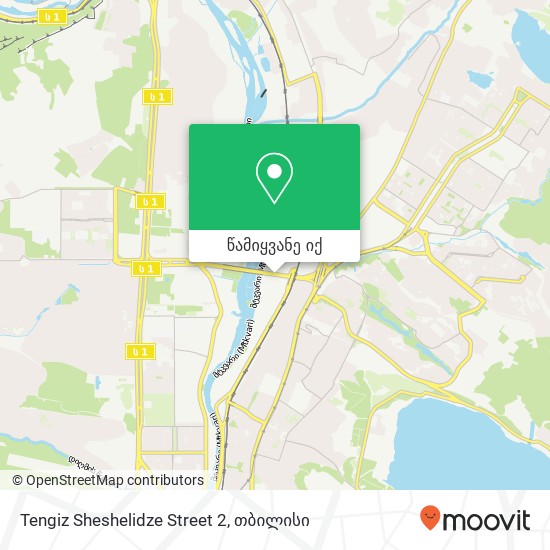 Tengiz Sheshelidze Street 2 რუკა