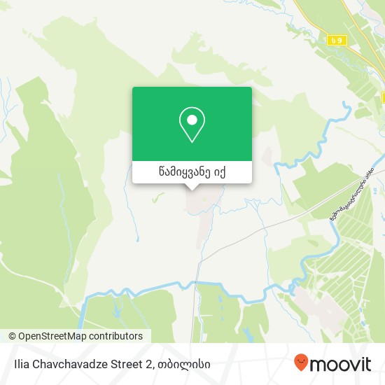 Ilia Chavchavadze Street 2 რუკა