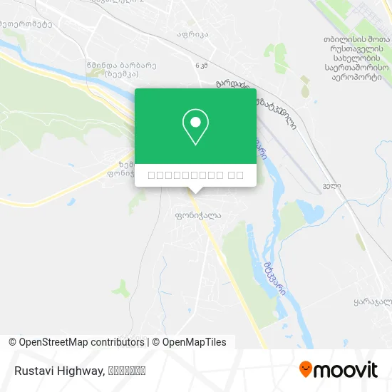 Rustavi Highway რუკა