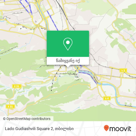 Lado Gudiashvili Square 2 რუკა