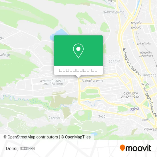 Delisi რუკა