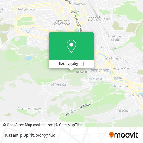 Kazantip Spirit რუკა