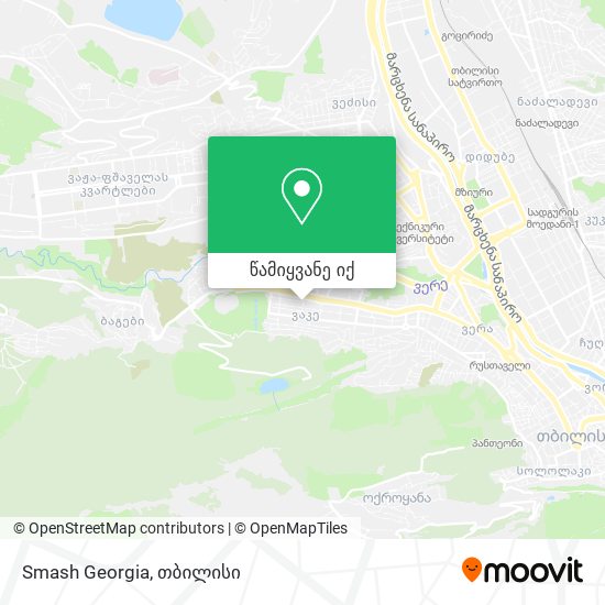 Smash Georgia რუკა