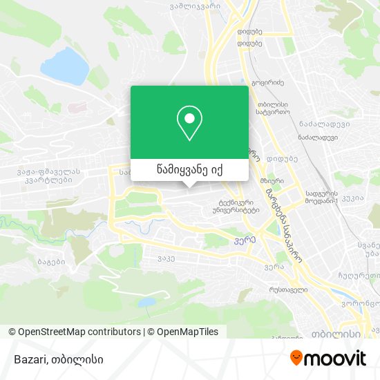 Bazari რუკა