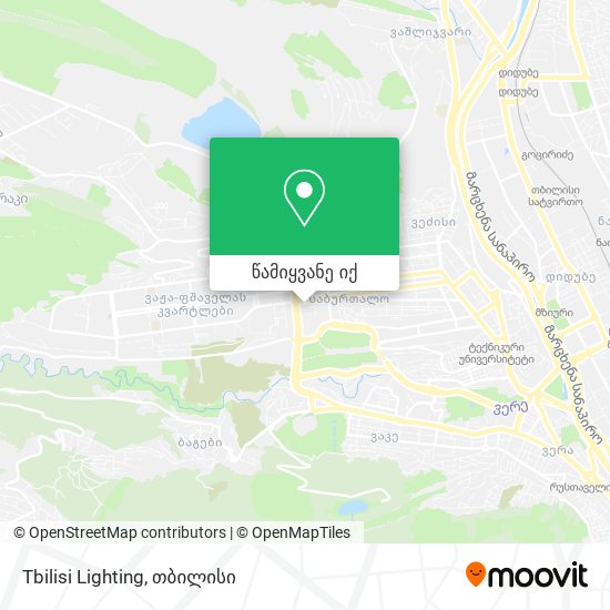 Tbilisi Lighting რუკა