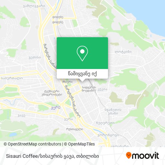 Sisauri Coffee/სისაურის ყავა რუკა