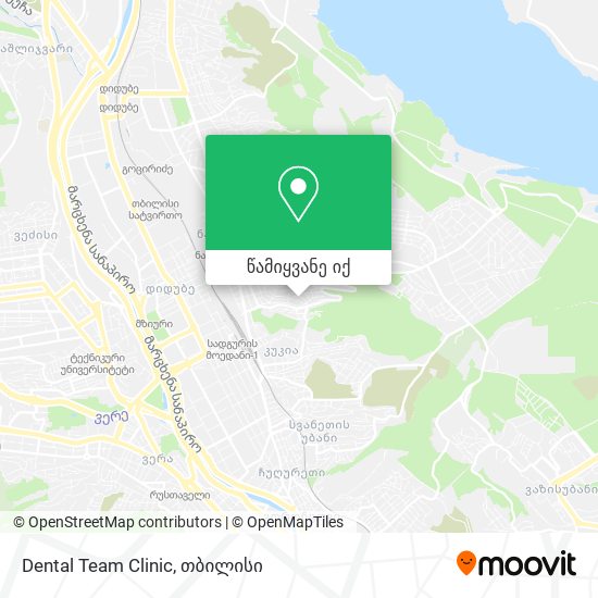 Dental Team Clinic რუკა