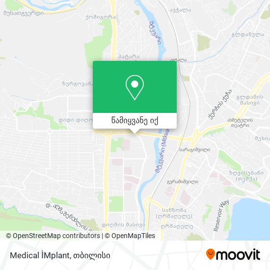 Medical İMplant რუკა