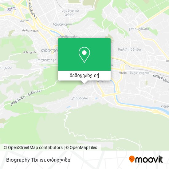 Biography Tbilisi რუკა