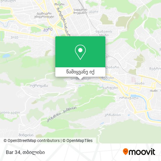 Bar 34 რუკა