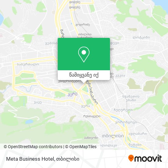 Meta Business Hotel რუკა