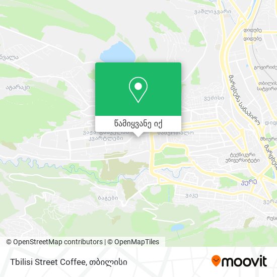 Tbilisi Street Coffee რუკა