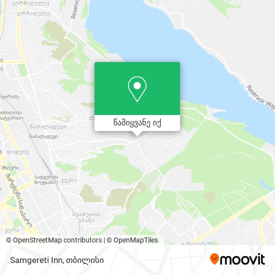 Samgereti Inn რუკა