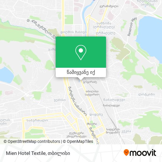 Mien Hotel Textile რუკა