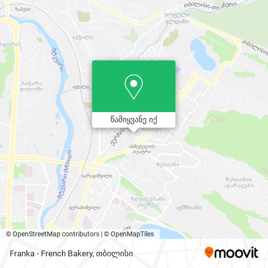Franka - French Bakery რუკა