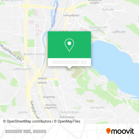 გვაზაურის ქუჩა რუკა