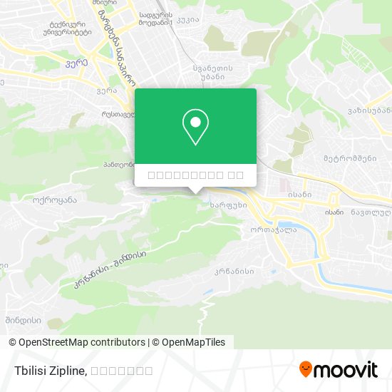 Tbilisi Zipline რუკა