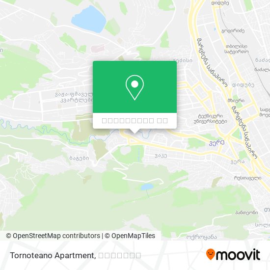 Tornoteano Apartment რუკა