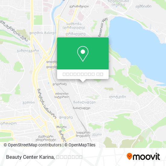 Beauty Center Karina რუკა