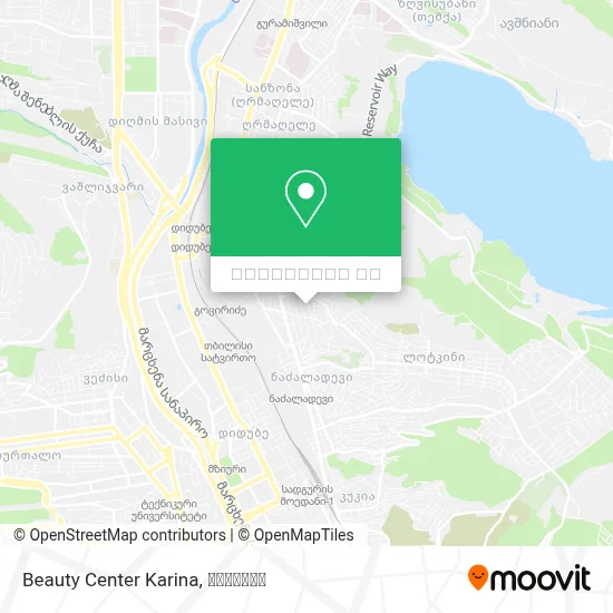 Beauty Center Karina რუკა